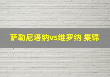 萨勒尼塔纳vs维罗纳 集锦